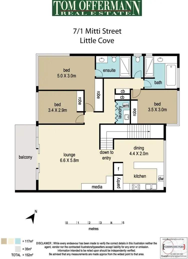 Floorplan of Homely unit listing, 7/1 Mitti St, Noosa Heads QLD 4567