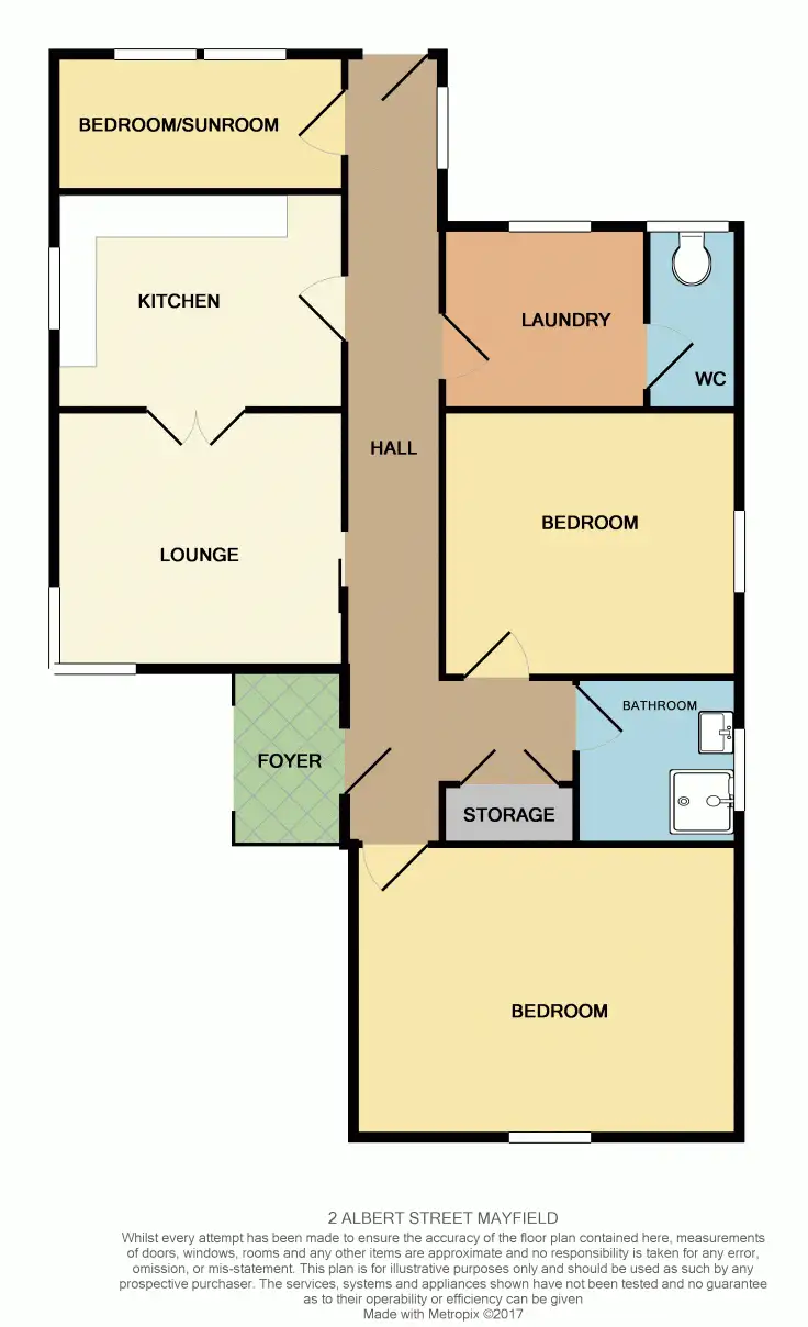 Floorplan of Homely house listing, 2 Albert Street, Mayfield NSW 2304