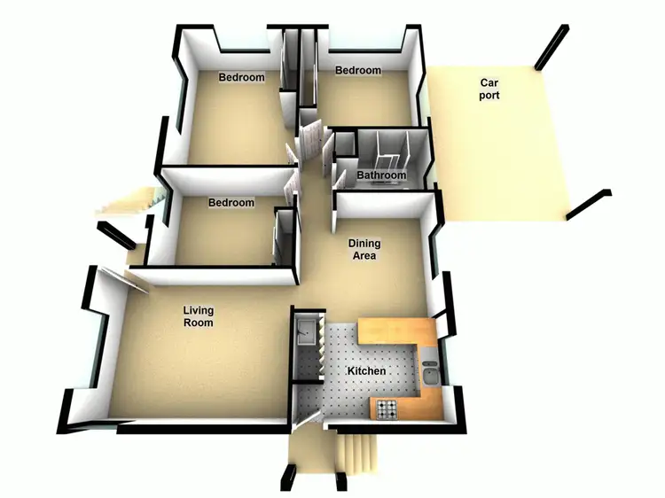 Floorplan of Homely house listing, 50 Dunsford Street, Zillmere QLD 4034