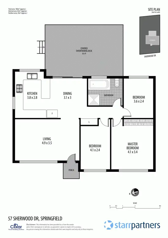 Floorplan of Homely house listing, 57 Sherwood Drive, Springfield NSW 2250