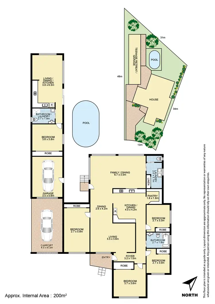 Floorplan of Homely house listing, 38 James Street, Seven Hills NSW 2147