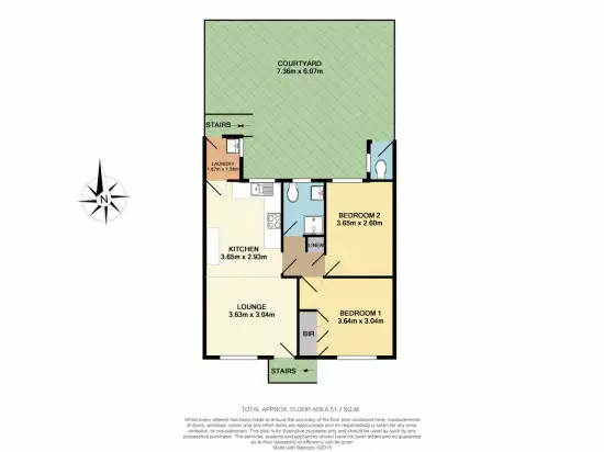 Floorplan of Homely house listing, 3/81 Cross Street, Corrimal NSW 2518