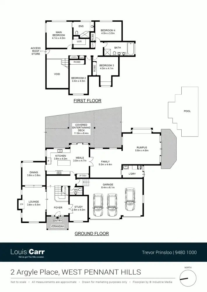 Floorplan of Homely house listing, 2 Argyle Place, West Pennant Hills NSW 2125