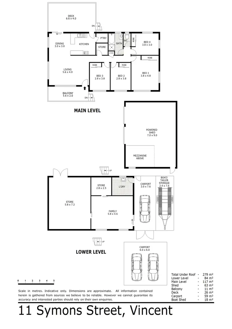 Floorplan of Homely house listing, 11 Symons Street, Vincent QLD 4814