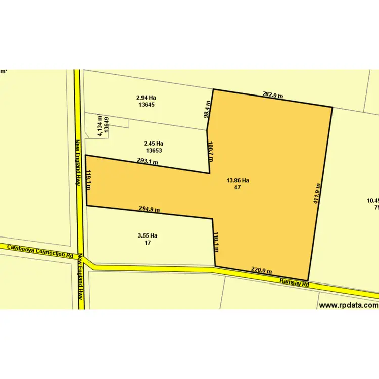 Floorplan of Homely rural property listing, 47 Ramsay Road, Cambooya QLD 4358