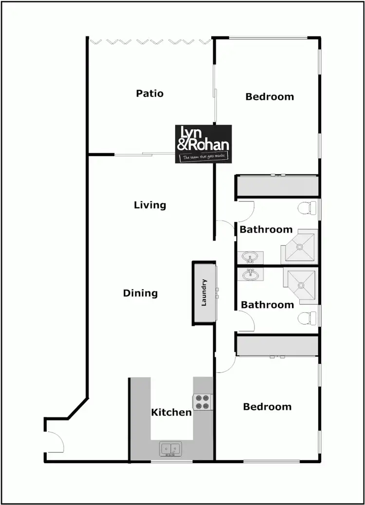 Floorplan of Homely unit listing, 241/41 Oonoonba Road, Idalia QLD 4811