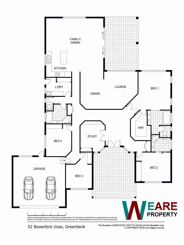 Floorplan of Homely house listing, 52-54 Bowerbird Close, Greenbank QLD 4124