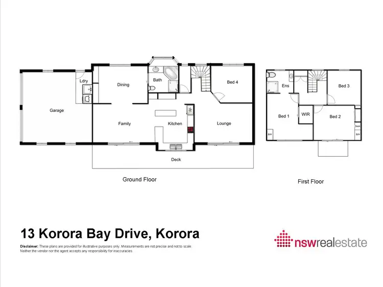 Floorplan of Homely house listing, 13 Korora Bay Drive, Korora NSW 2450