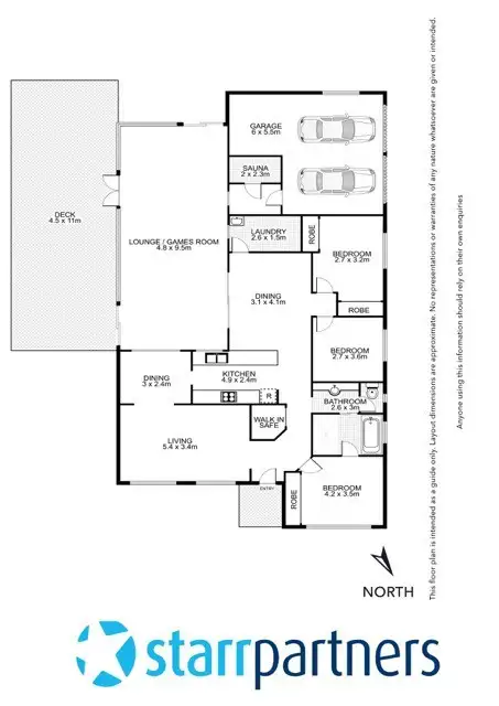 Floorplan of Homely house listing, 24 Fauna Road, Erskine Park NSW 2759