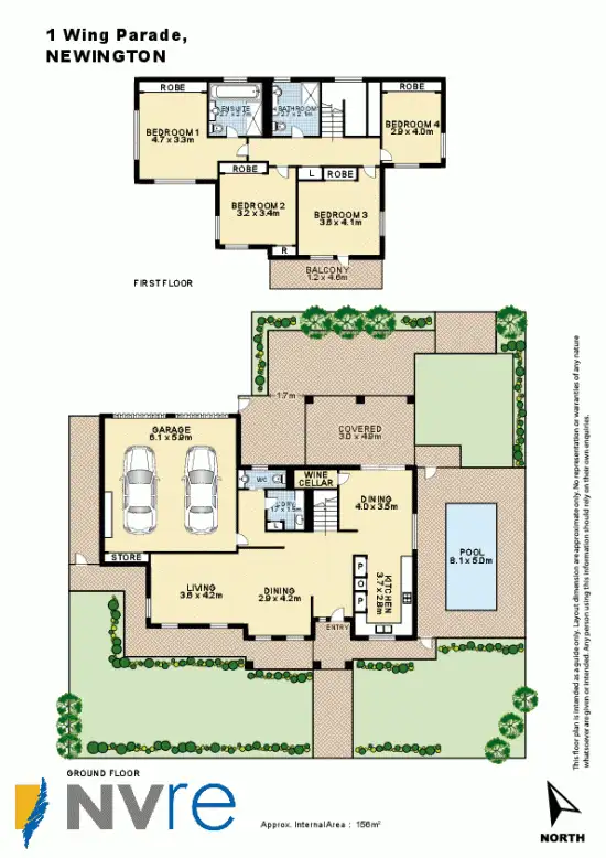 Floorplan of Homely house listing, 1 Wing Parade, Newington NSW 2127