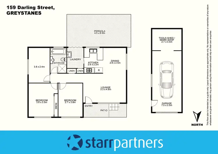 Floorplan of Homely house listing, 159 Darling Street, Greystanes NSW 2145