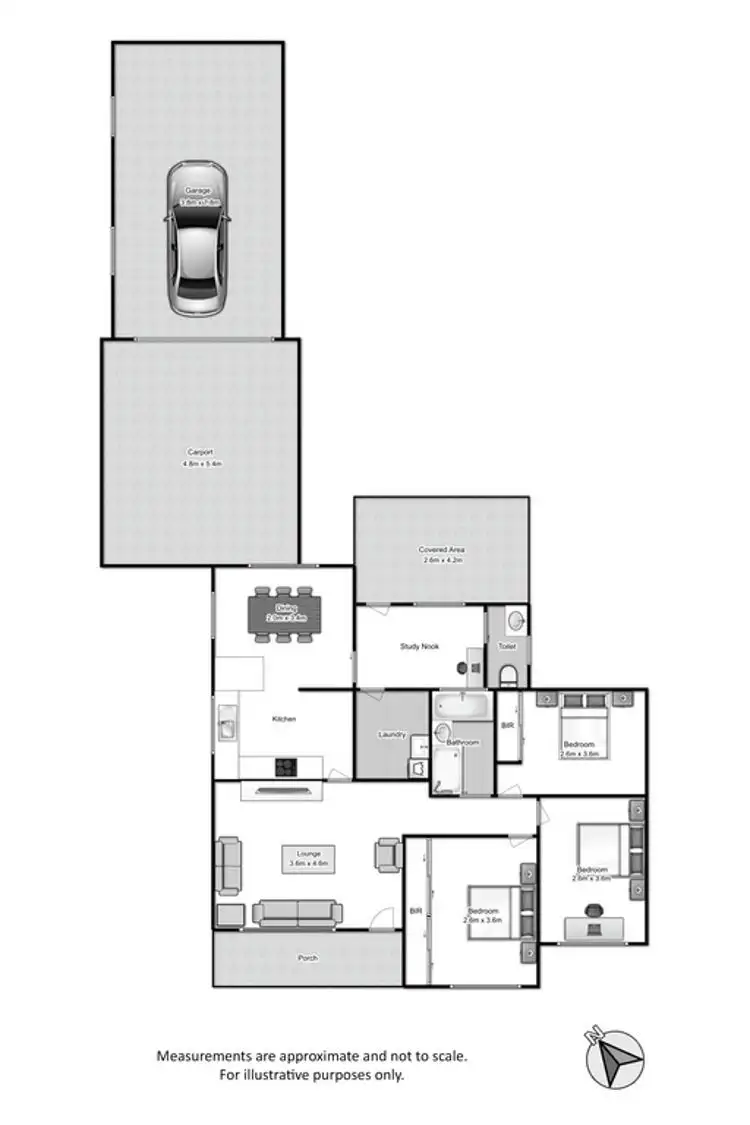 Floorplan of Homely house listing, 58 Dan Crescent, Lansvale NSW 2166