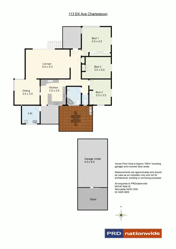 Floorplan of Homely house listing, 113 EK Avenue, Charlestown NSW 2290