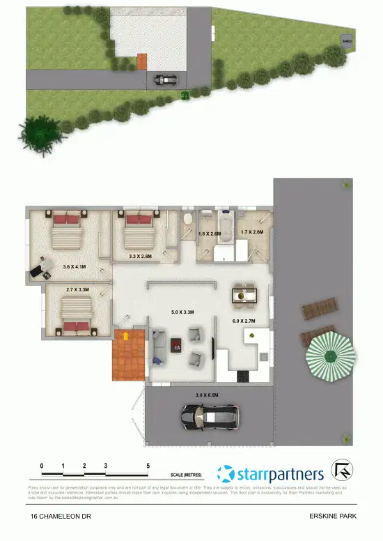 Floorplan of Homely house listing, 16 Chameleon Drive, Erskine Park NSW 2759