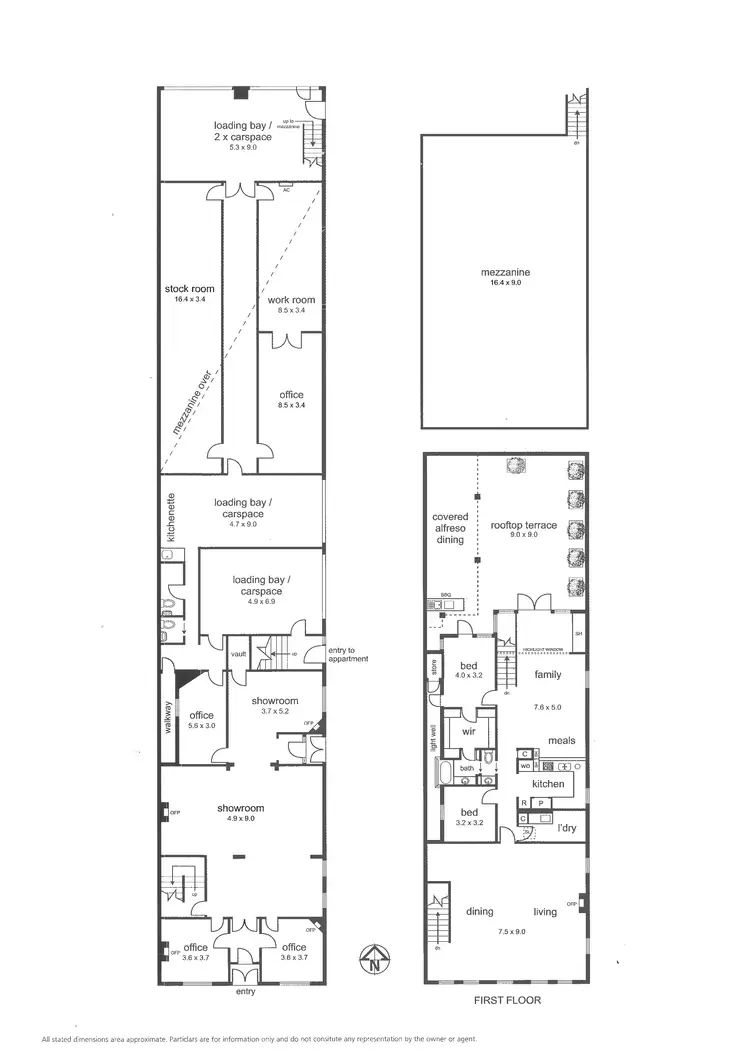 Floorplan of Homely house listing, 307 Victoria Street, Brunswick VIC 3056