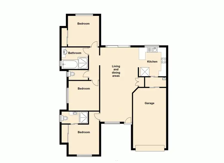 Floorplan of Homely villa listing, 15/17 Denham Street, Bracken Ridge QLD 4017