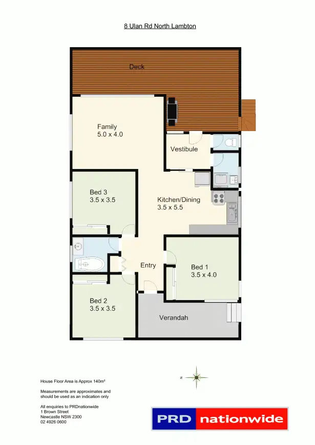 Floorplan of Homely house listing, 8 Ulan Road, North Lambton NSW 2299