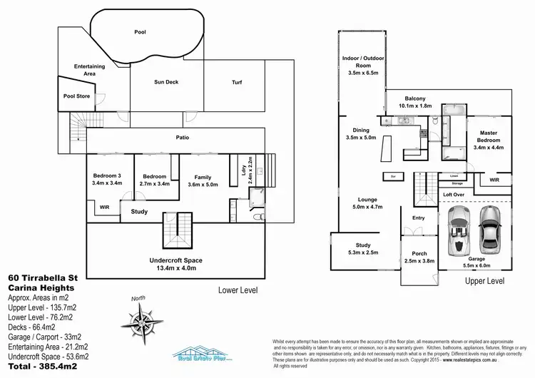 Floorplan of Homely house listing, 60 Tirrabella Street, Carina Heights QLD 4152