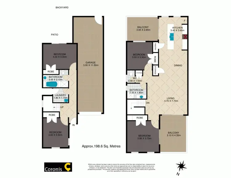 Floorplan of Homely house listing, 1 Kondalilla Crescent, Springfield Lakes QLD 4300
