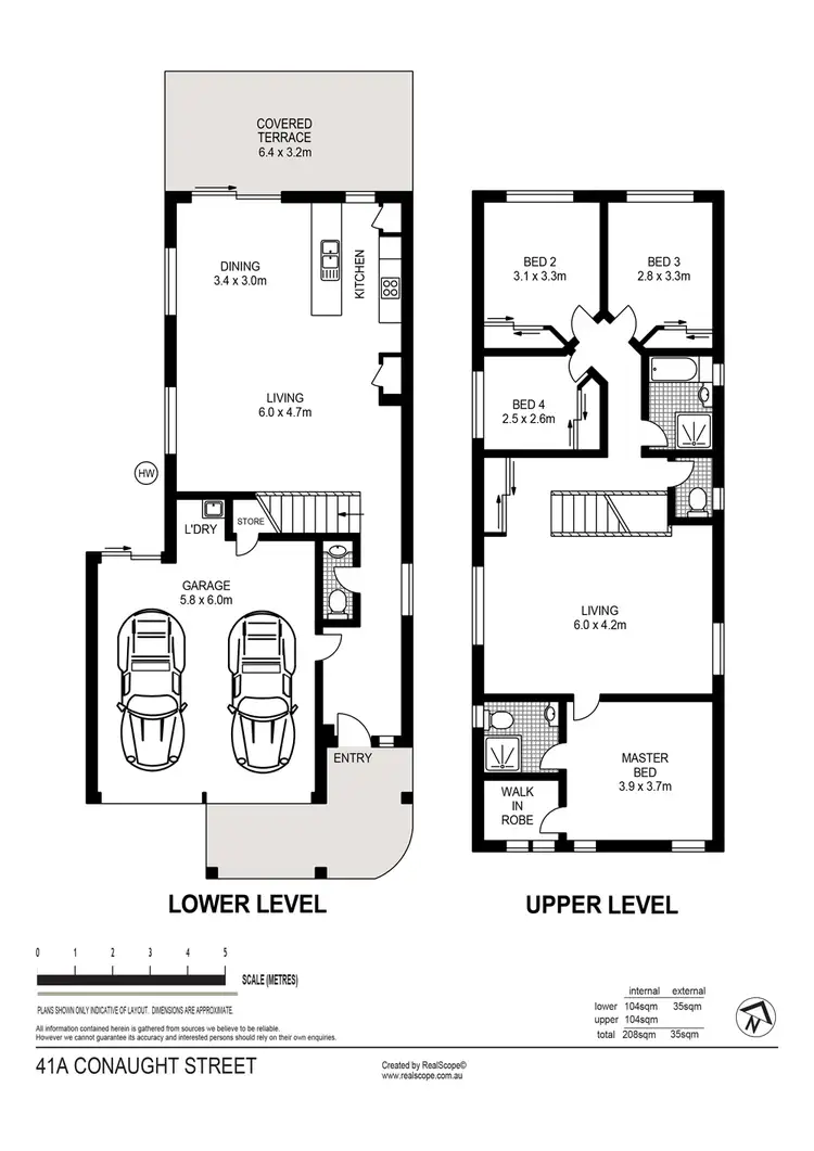 Floorplan of Homely house listing, 41A Connaught Street, Sandgate QLD 4017