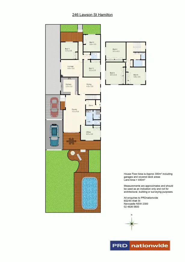 Floorplan of Homely house listing, 246 Lawson Street, Hamilton South NSW 2303