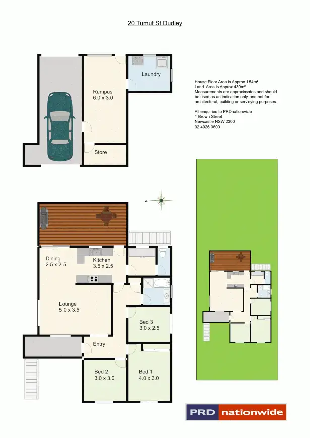 Floorplan of Homely house listing, 20 Tumut Street, Dudley NSW 2290
