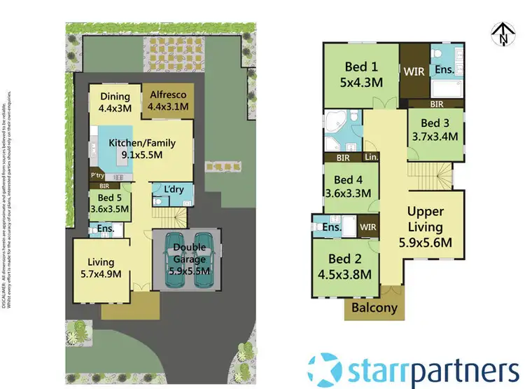 Floorplan of Homely house listing, 4 Basin Street, The Ponds NSW 2769