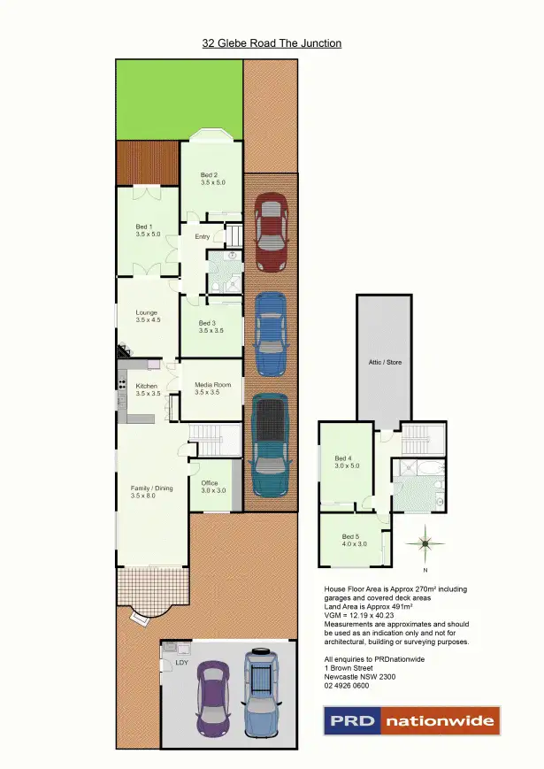 Floorplan of Homely house listing, 32 Glebe Road, The Junction NSW 2291