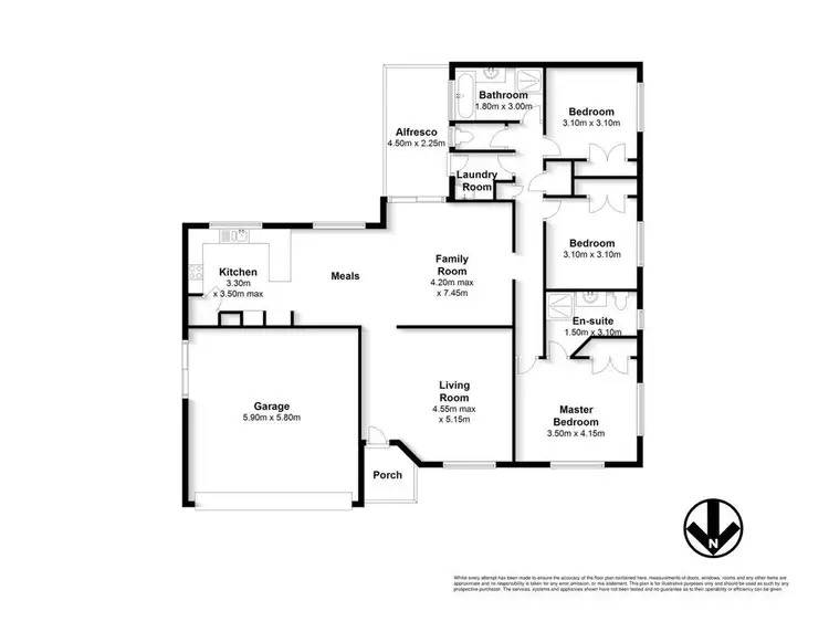 Floorplan of Homely house listing, 1/76 Cottontree Drive, Narangba QLD 4504