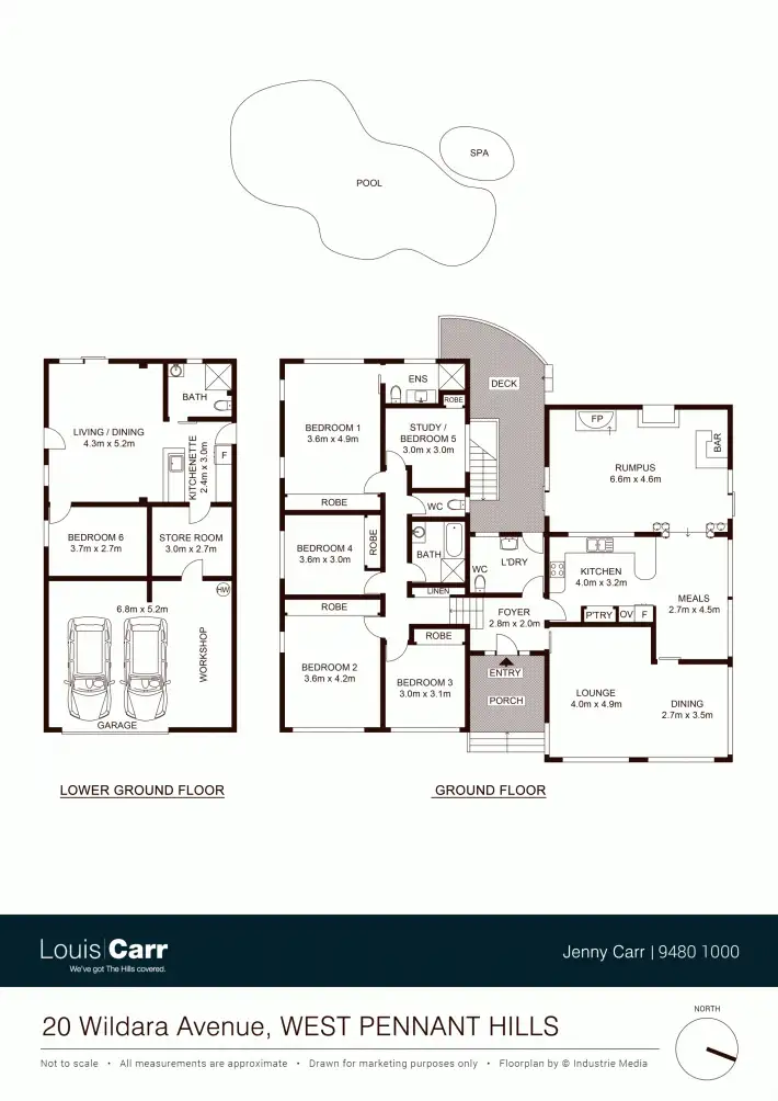 Floorplan of Homely house listing, 20 Wildara Avenue, West Pennant Hills NSW 2125