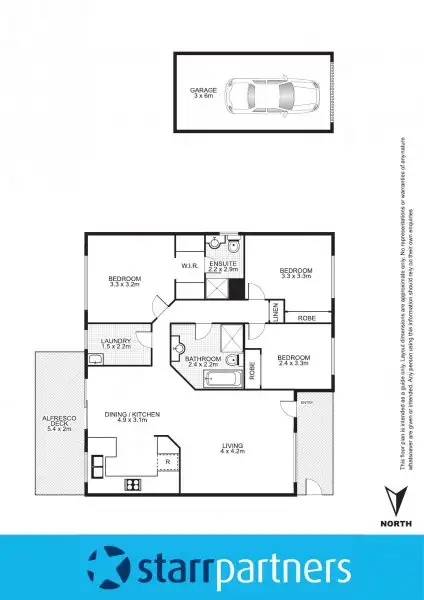 Floorplan of Homely unit listing, 26/99-103 Saddington Street, St Marys NSW 2760