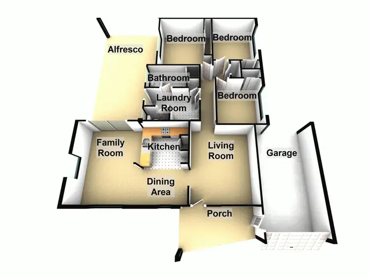Floorplan of Homely house listing, 18 Coops Place, Joyner QLD 4500