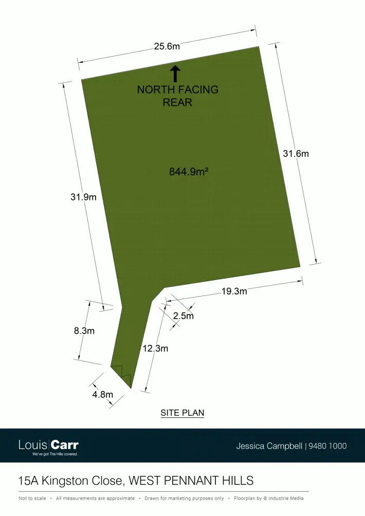 Floorplan of Homely land listing, 15A Kingston Close, West Pennant Hills NSW 2125