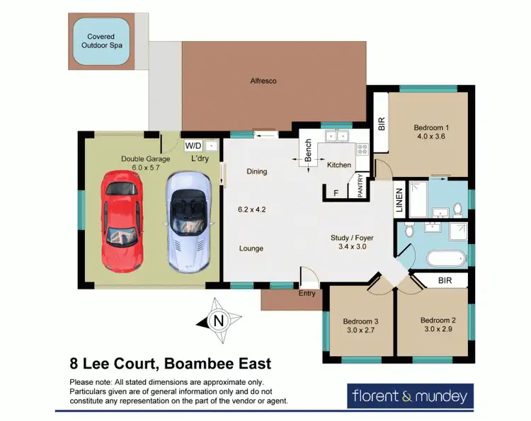 Floorplan of Homely house listing, 8 Lee Court, Boambee East NSW 2452