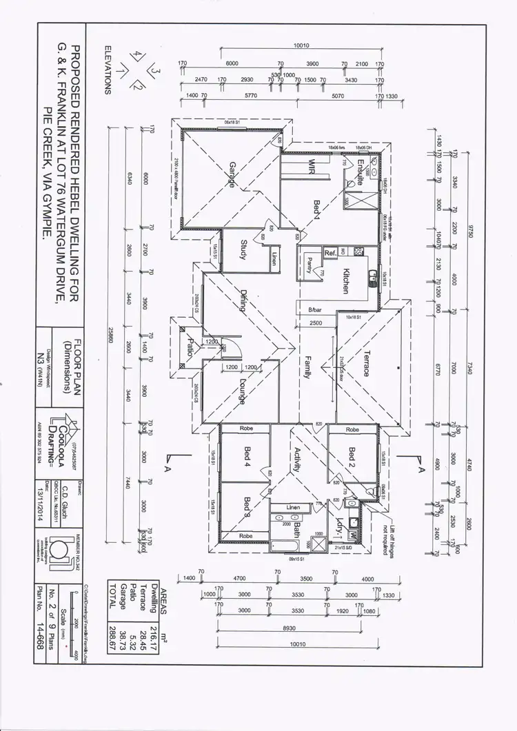 Floorplan of Homely house listing, Lot 76 Watergum Drive, Pie Creek QLD 4570
