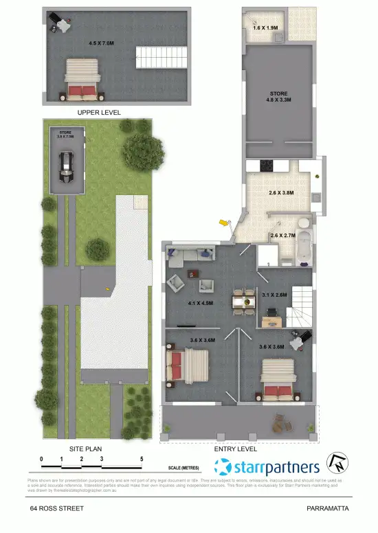 Floorplan of Homely house listing, 64 Ross Street, North Parramatta NSW 2151