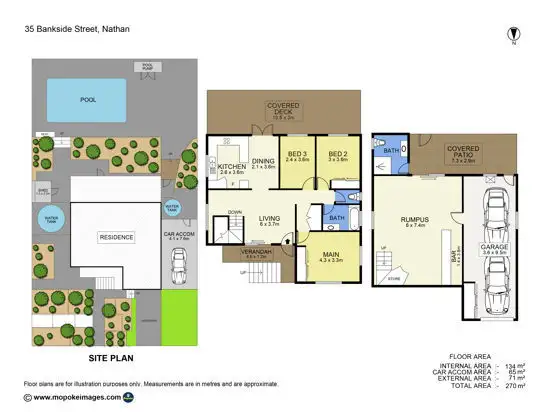 Floorplan of Homely house listing, 35 Bankside Street, Nathan QLD 4111