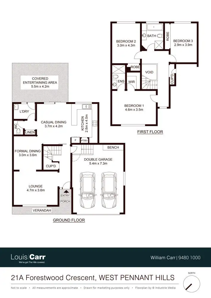 Floorplan of Homely house listing, 21a Forestwood Crescent, West Pennant Hills NSW 2125