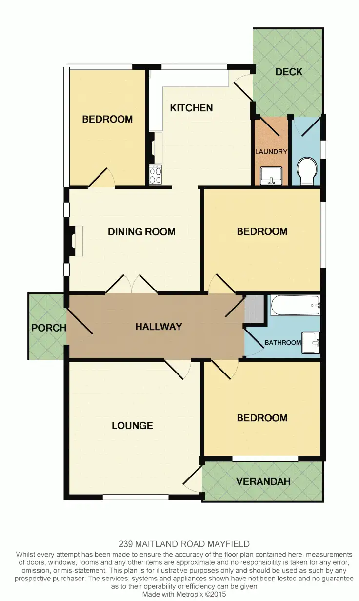 Floorplan of Homely house listing, 239 Maitland Road, Mayfield NSW 2304