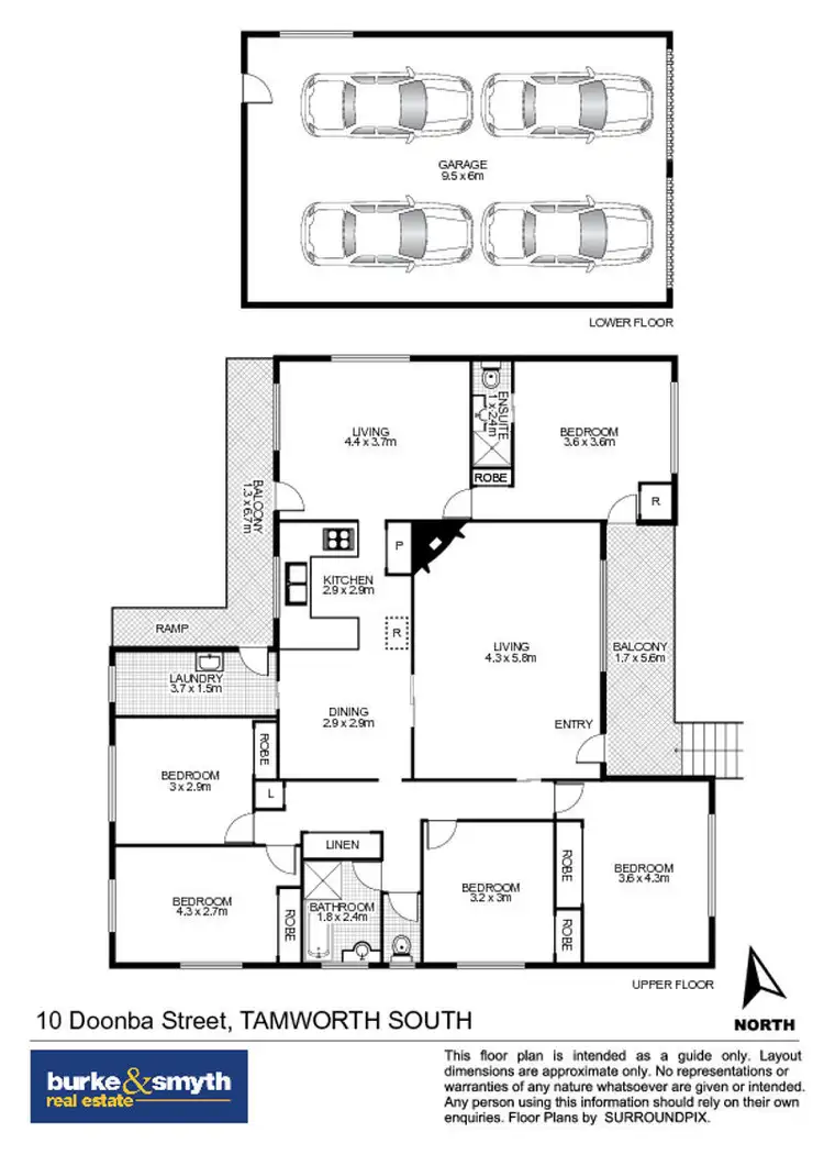 Floorplan of Homely house listing, 10 Doonba Street, Tamworth NSW 2340