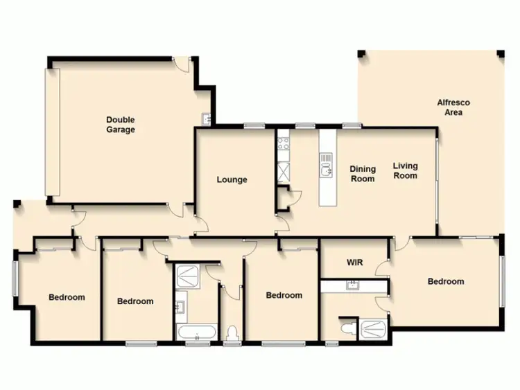 Floorplan of Homely house listing, 21 Densmore Street, Bracken Ridge QLD 4017