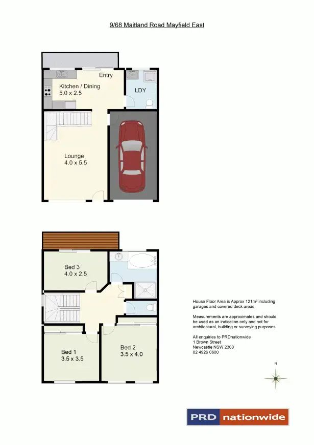 Floorplan of Homely house listing, 9/68 Maitland Road, Mayfield NSW 2304