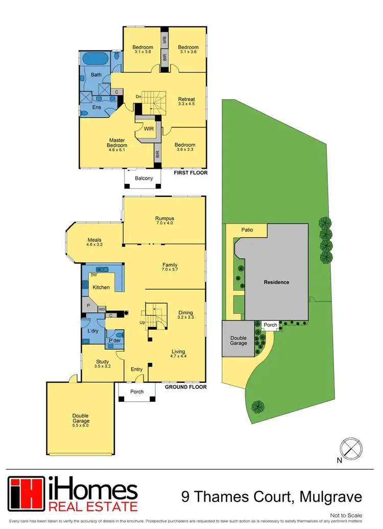 Floorplan of Homely house listing, 9 Thames Court, Mulgrave VIC 3170
