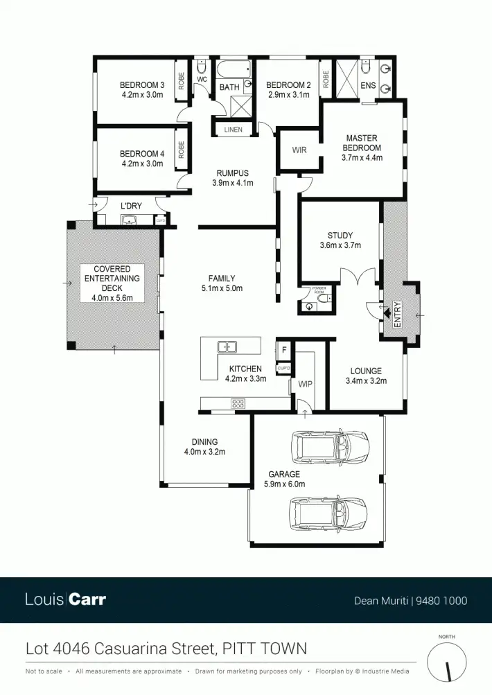 Floorplan of Homely house listing, Lot 4046 Casurina Street, Pitt Town NSW 2756