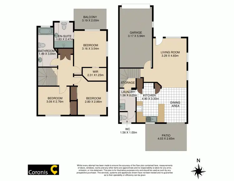 Floorplan of Homely townhouse listing, 19/216 Trouts Road, Mcdowall QLD 4053