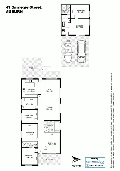Floorplan of Homely house listing, 41 Carnegie St, Auburn NSW 2144