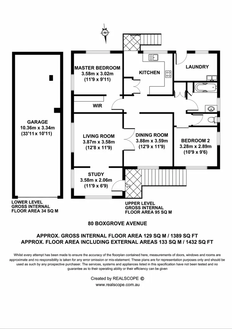 Floorplan of Homely house listing, 80 Boxgrove Avenue, Wynnum QLD 4178
