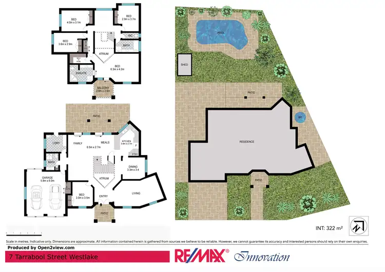 Floorplan of Homely house listing, 7 Tarrabool Street, Westlake QLD 4074