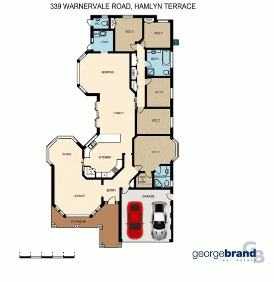 Floorplan of Homely house listing, 339 Warnervale Road, Hamlyn Terrace NSW 2259