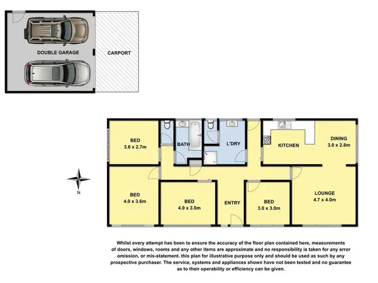 Floorplan of Homely house listing, 14 Sinclair Street, Colac VIC 3250